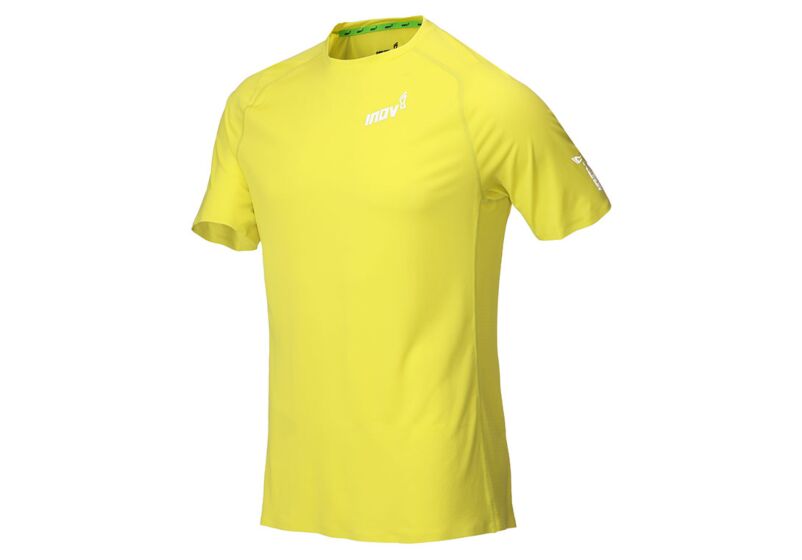 Koszulka Inov-8 Base Elite 2.0 Short Sleeve Męskie Żółte VOB-184357